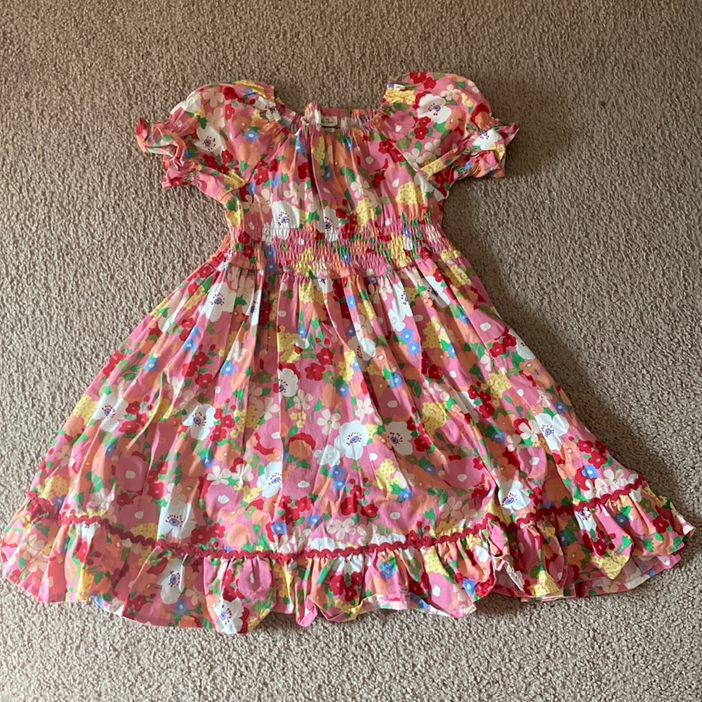 Matilda Jane It’s a Wonderful Parade Fairgrounds Floral Betsy Dress~size 8~